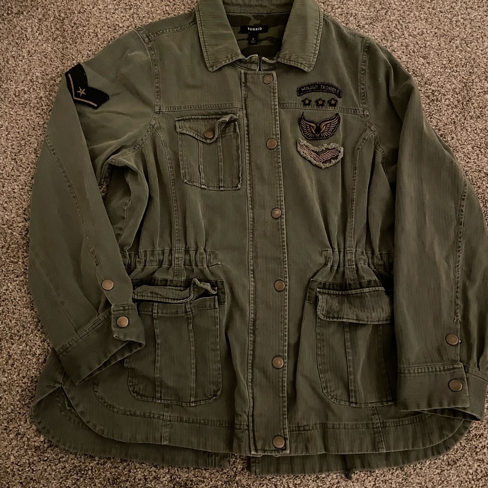 Army anorak jacket